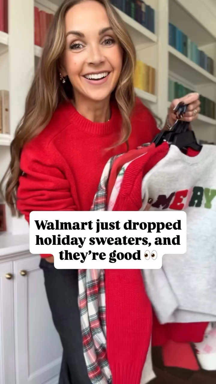 @Walmart holiday sweaters just dropped and they are so good!! Some are already selling out!