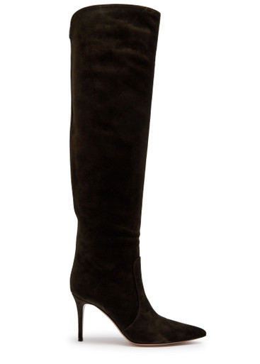Hansen suede over-the-knee boots | Harvey Nichols