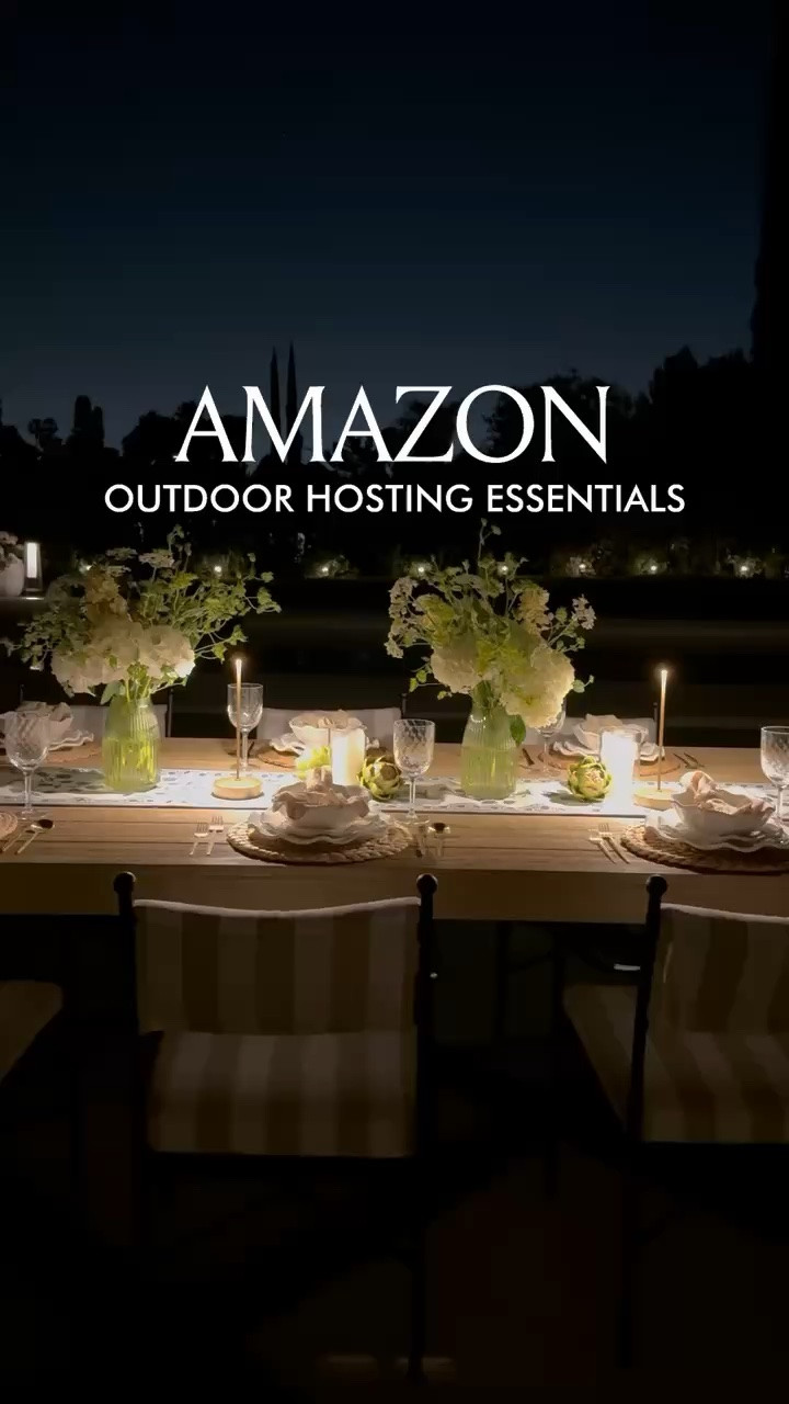 Amazon outdoor hosting finds to elevate your summer table!

#LTKHome #LTKSeasonal