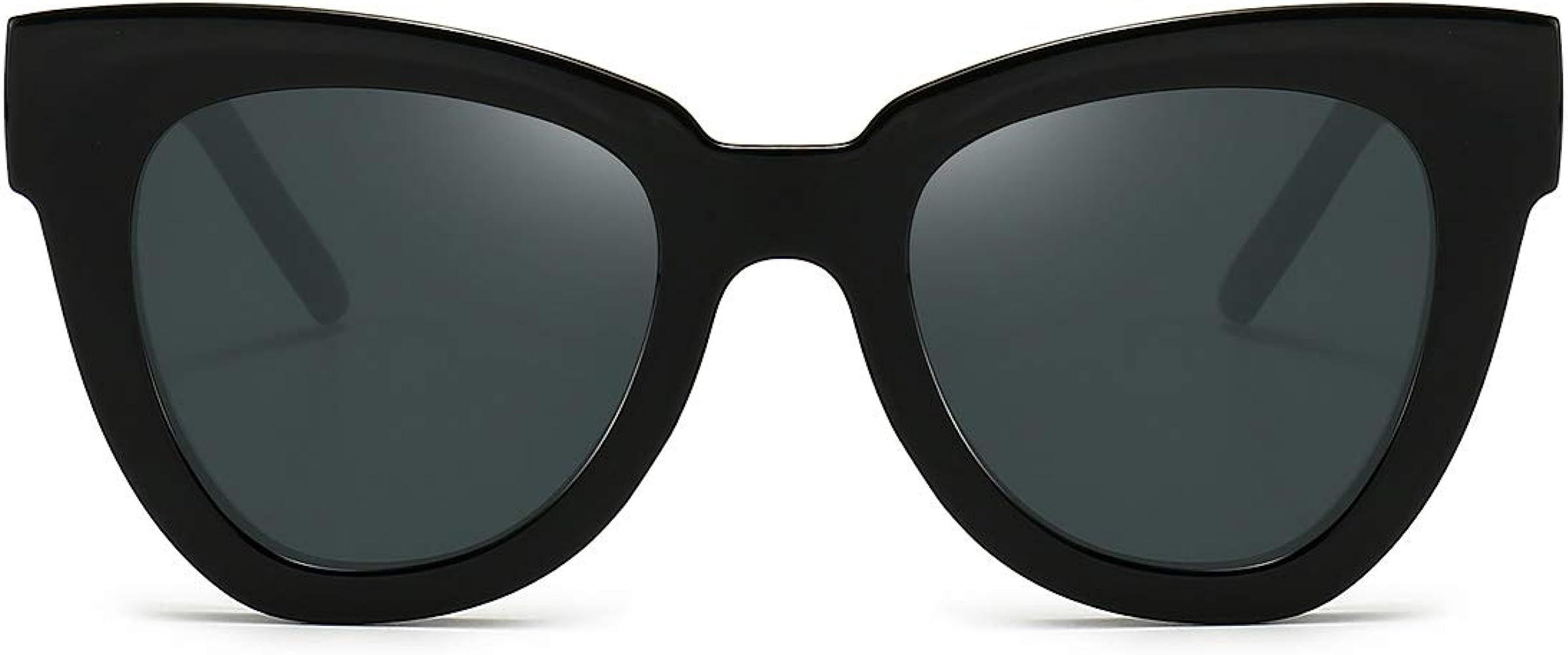 Retro Cat Eye Sunglasses Women Men Vintage Square Tortoise Shell Fashion Cateye Sunglasses | Amazon (US)