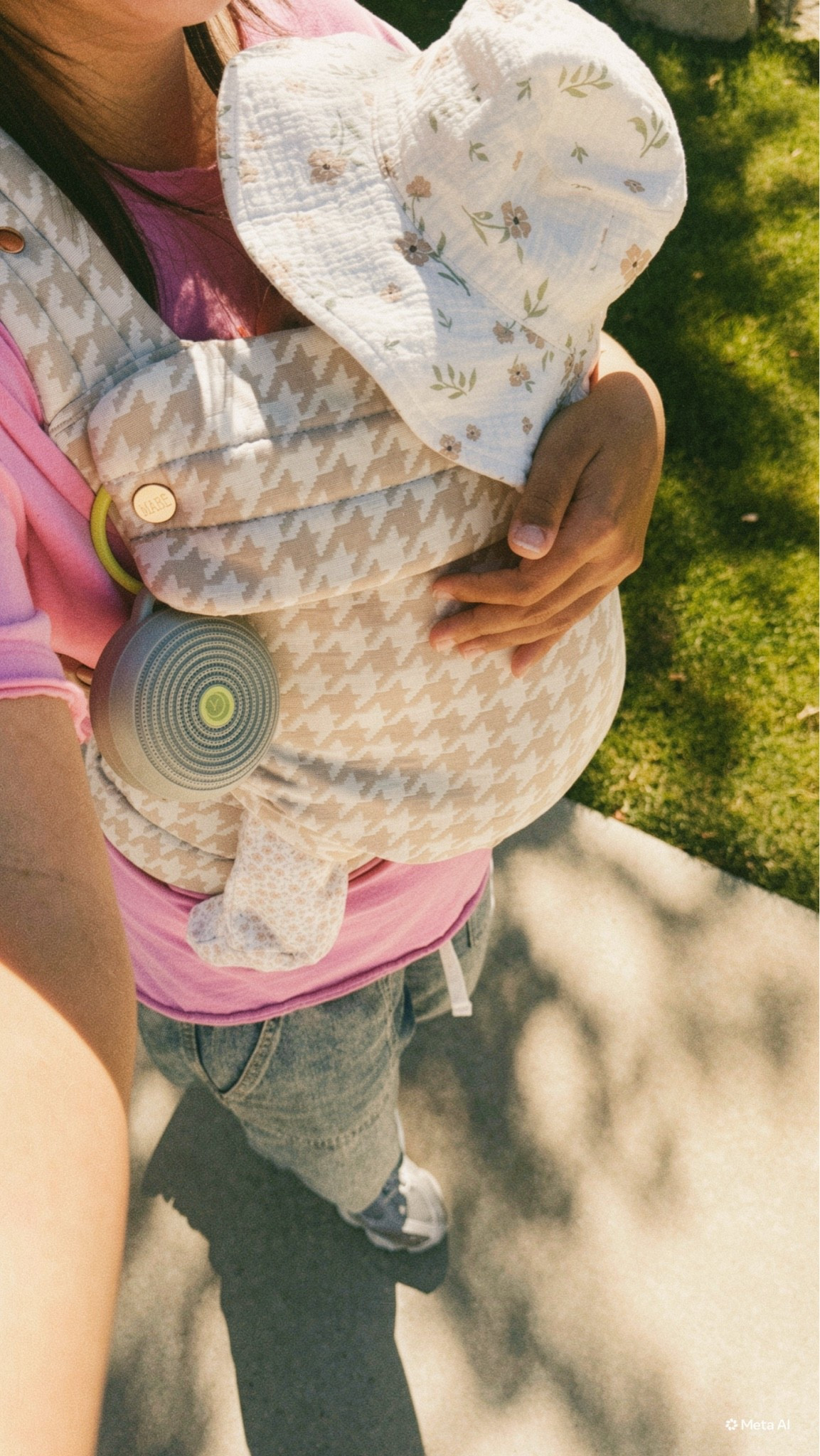 Recently switched to the mabe carriers and loveeee! So comfortable I just ordered the lilac too. Plus I love that they have dad patterns too! My husband loves wearing the camo carrier 
Baby carrier

#LTKdayinmylife #LTKBaby #LTKBump