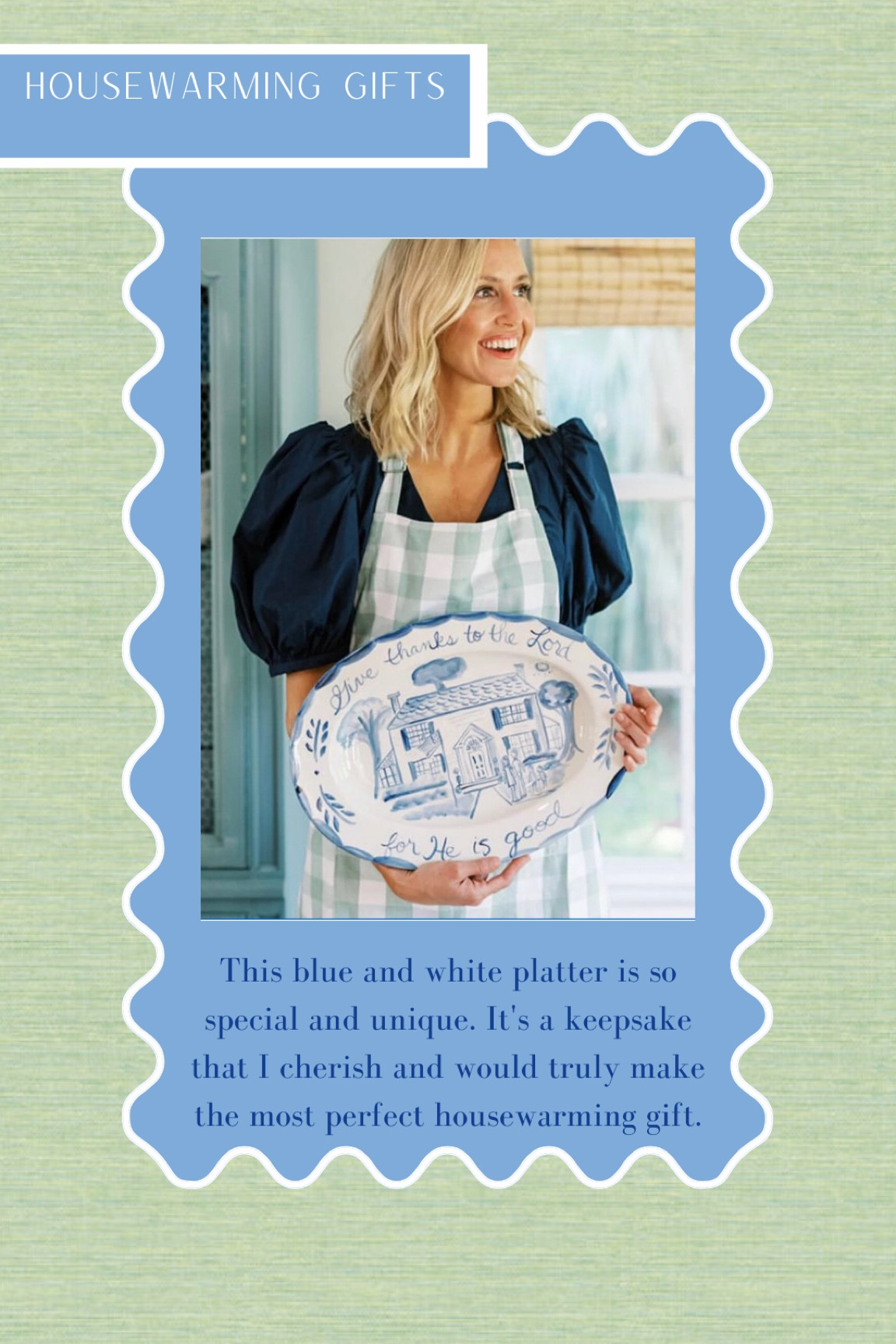 The most thoughtful gift!  A handmade custom platter for a new home owner 

#LTKSeasonal #LTKhome #LTKfamily