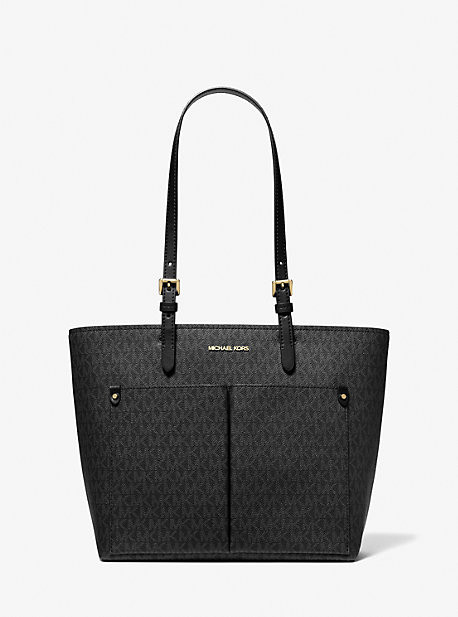 Jet Set Medium Logo Pocket Tote Bag | Michael Kors US