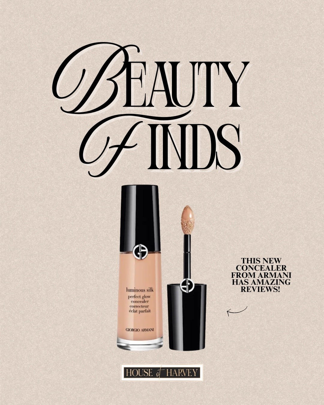 BEAUTY FINDS—this new concealer from Armani has so many amazing reviews! I need to try it asap! Linked⬆️

#ltkcreator #ltkfinds #ltkwatchnow #sephora #makeup #armani

#LTKgrwm #LTKootd #LTKBeauty