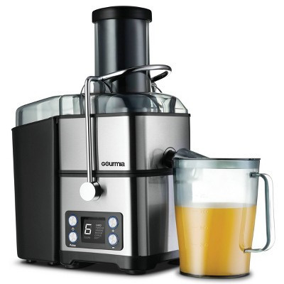 Gourmia 6 Speed Wide Mouth Juice Extraction with Self-Clean: Stainless Steel Juicer, 800W, Dishwasher-Safe Parts | Target