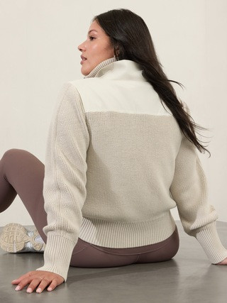 Hanover Hybrid 1/2 Zip Sweater | Athleta
