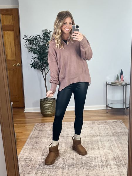 One of my favorite sweaters is on sale and certain colors. Size up if you want a more oversized legging friendly fit. #FoundItOnAmazonAmazon #FoundItOnAmazonFashion #AmazonAmazonFashion.

#LTKStyleTip #LTKFindsUnder50 #LTKSaleAlert
