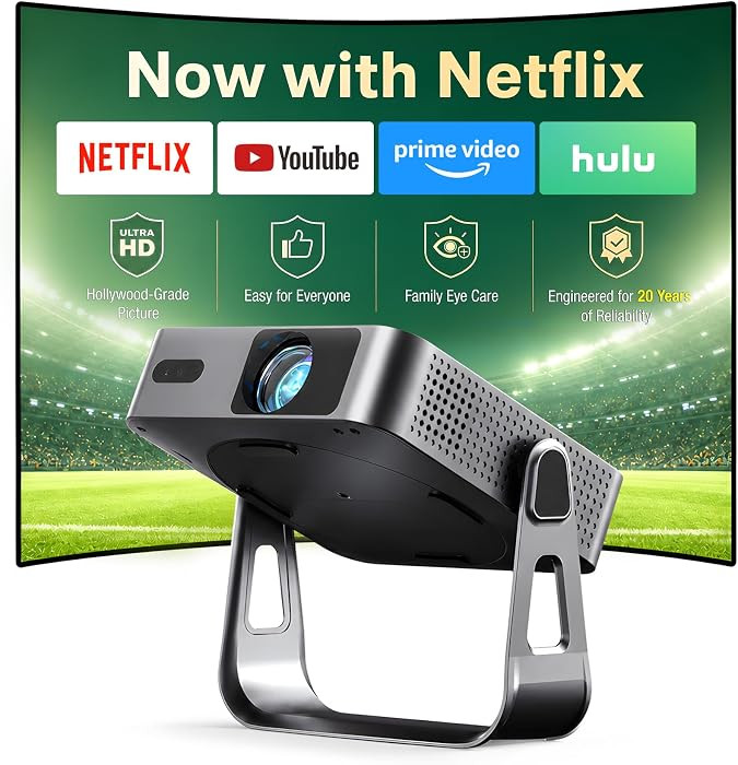 \u3010Officially-Licensed APP & Native 1080P\u3011Thinnest 1.81" Smart Mini Slide Projector with ... | Amazon (US)