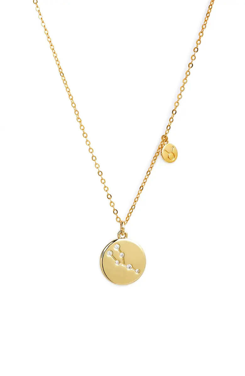 Zodiac Disc Pendant Necklace | Nordstrom