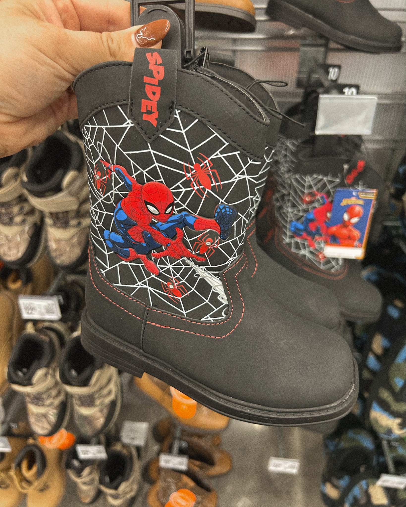 Boys Spider-Man cowboy boots!!! 😍 OMG!!!! AND they light up!!! Under $25!

#LTKKids #LTKBaby #LTKSeasonal