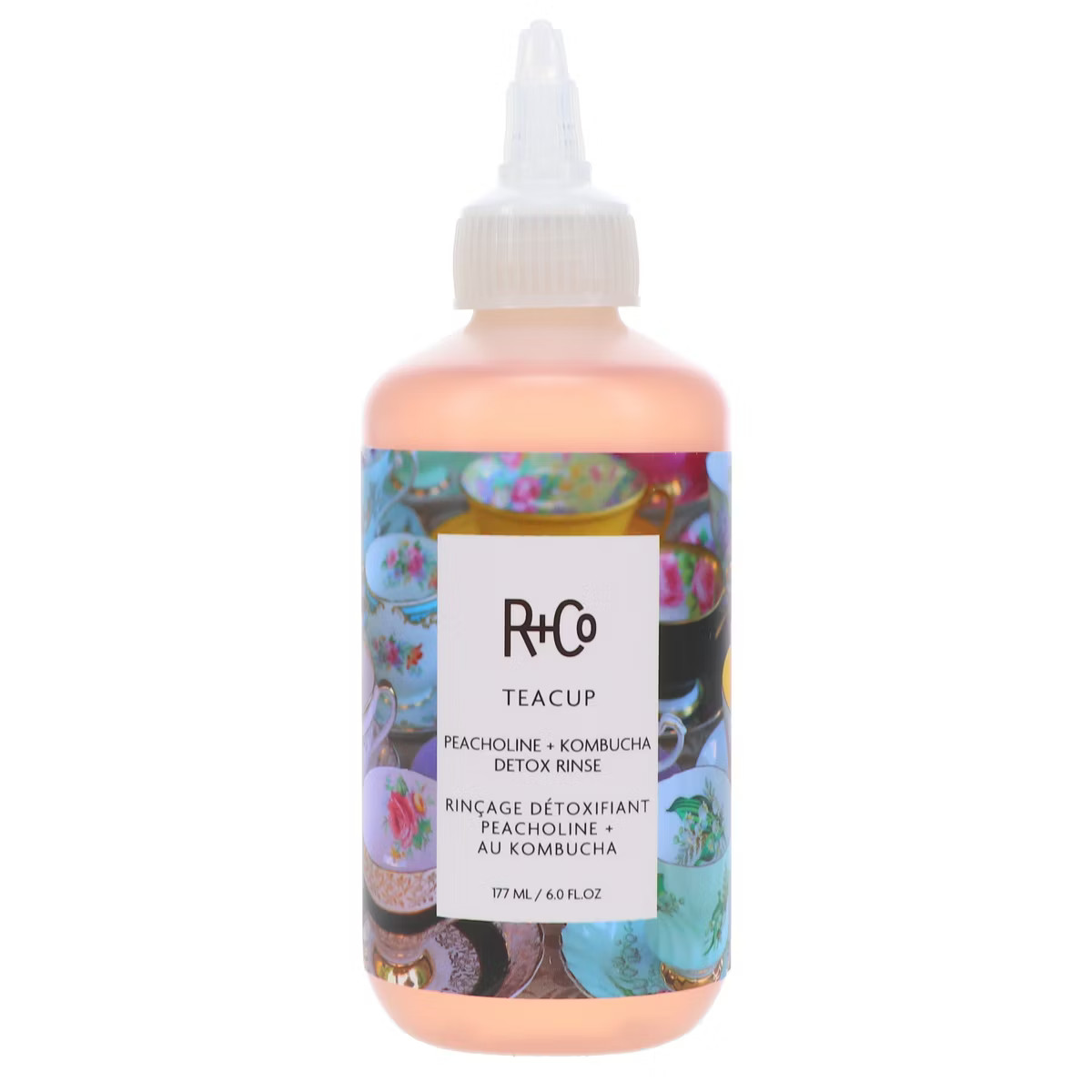 R+CO TEACUP Peacholine Kombucha Detox Rinse 6 oz | Target