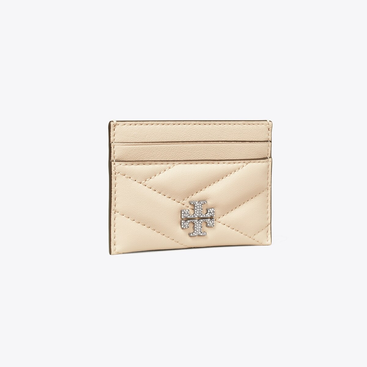 Kira Chevron Pavé Logo Card Case | Tory Burch (US)