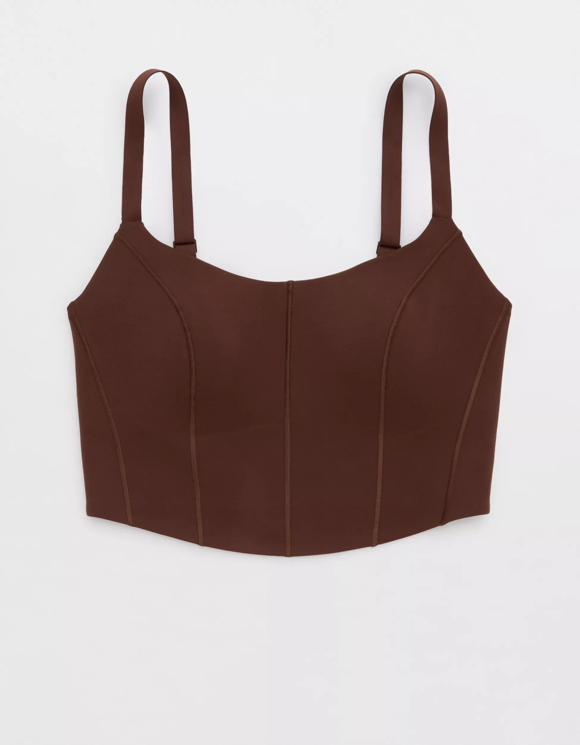 OFFLINE By Aerie Real Me Hold Up! Corset Sports Bra | Aerie