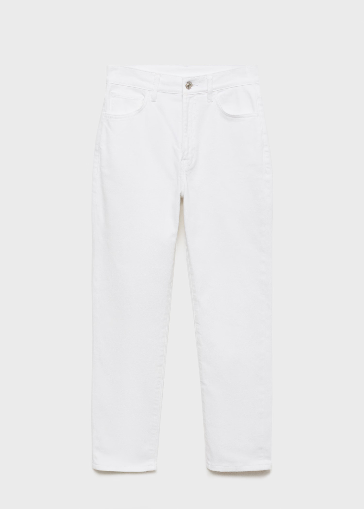 Claudia slim-fit cropped jeans - Women | MANGO United Kingdom | MANGO (UK)