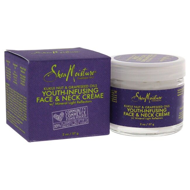 Shea Moisture 2-ounce Kukui Nut & Grapeseed Oils Youth-Infusing Face & Neck Cream | Bed Bath & Beyond