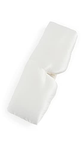 Lunya Women's Washable Silk Eye Mask, Tranquil White, One Size | Amazon (US)