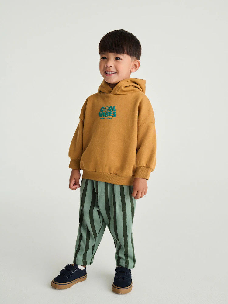 Rust Brown Printed Hoodie and Joggers Set (3mths-7yrs) | Next US