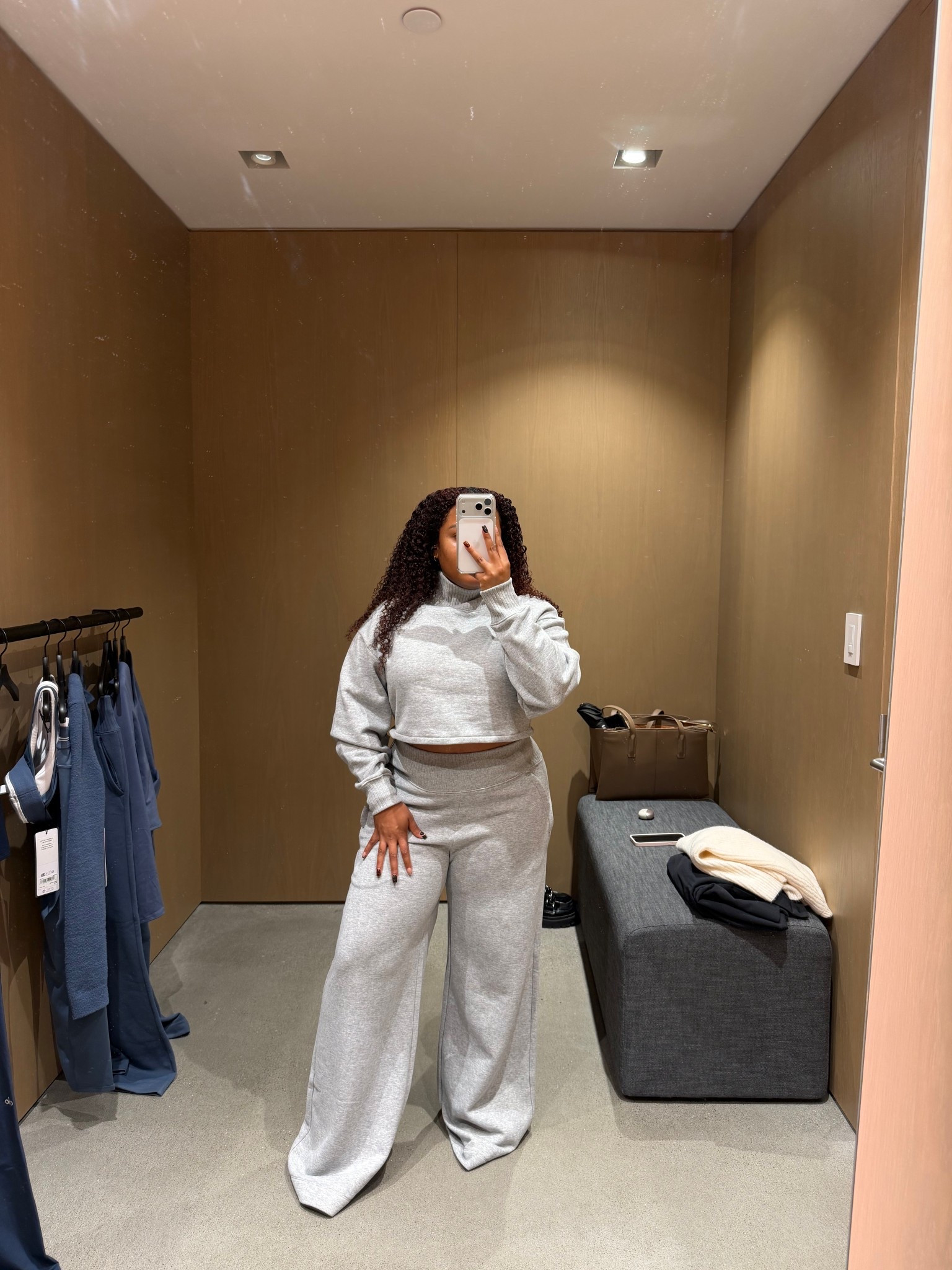 Matching sweatsuit! Top: medium, bottoms: large ❤️

#LTKStyleTip #LTKPetite #LTKMidsize