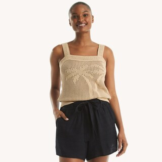 Palm Tree Sweater Tank | Nautica