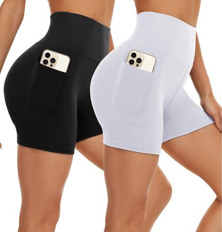 
 Workout Shorts for Women 2 Pack 5"/8" Tummy Control Biker Shorts with Pockets High Waist for only $15.99 on Amazon! 

#LTKunder50 #LTKsalealert #LTKfitness