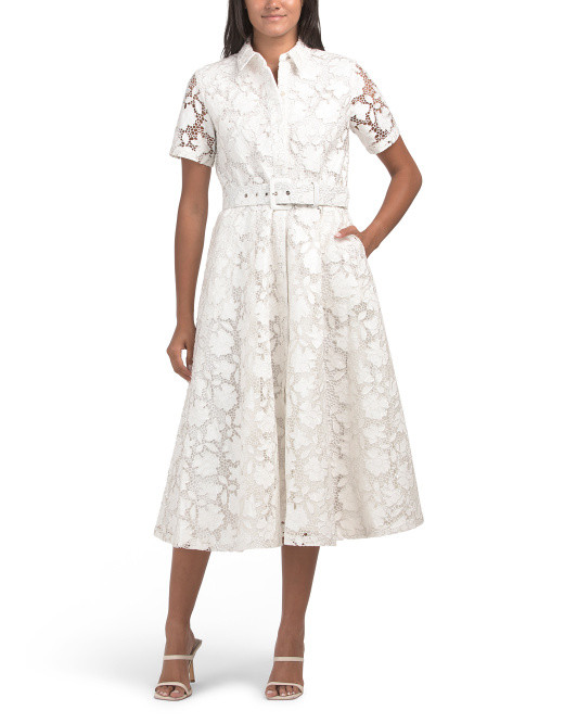 Jean Short Sleeve Shirt Dress | TJ Maxx