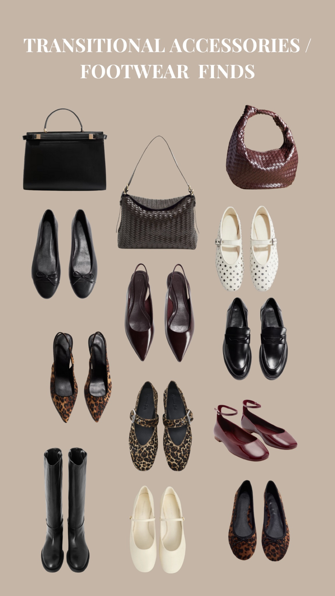 transitional accessories / shoes finds 🤎🍂🫶🏽

#LTKstyletip #LTKautumn #LTKsummer