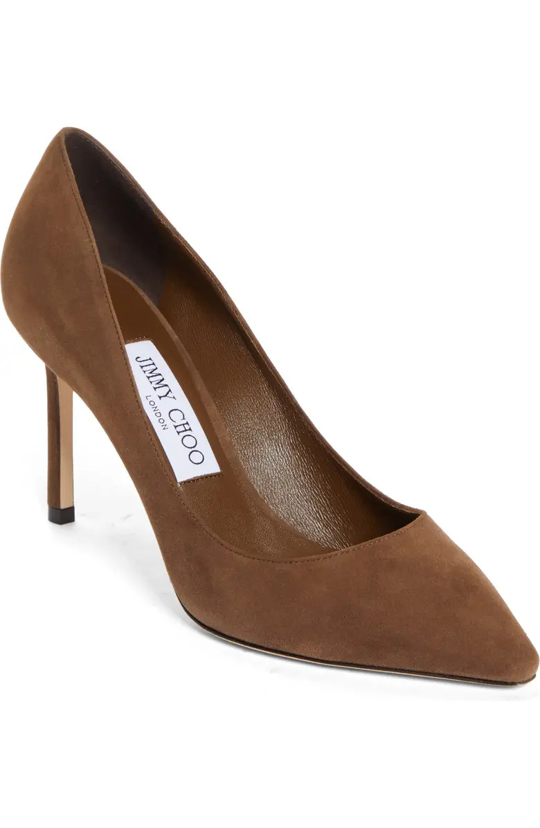 Jimmy Choo Romy Pointed Toe Pump (Women) | Nordstrom | Nordstrom