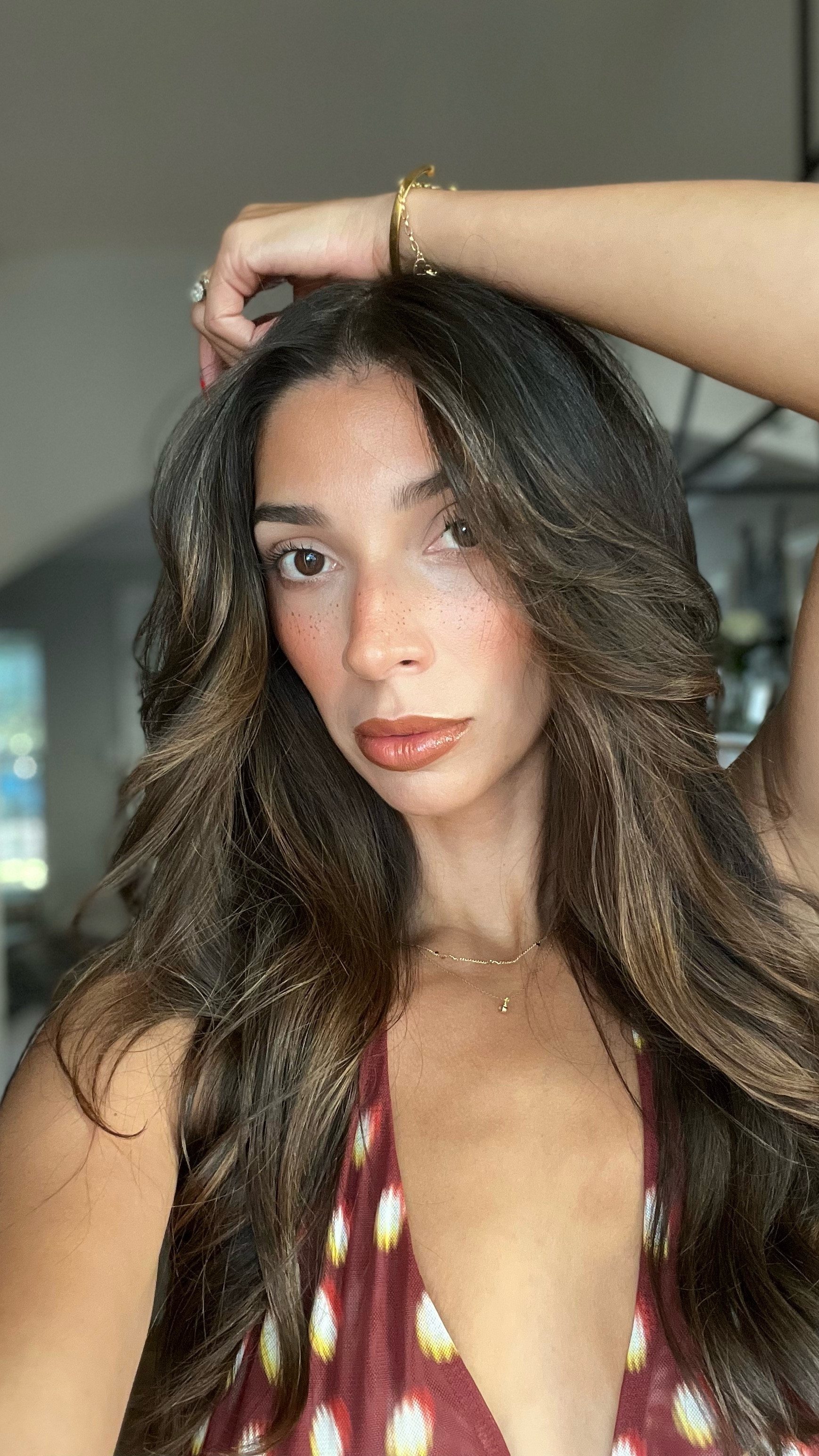 Date Night Outfit 

Dress XSmall 
Shoes : TTS  
Lip Balm : shade honey 
Lip liner : shade pecan 
Faux Freckles: medium 

#LTKStyleTip #LTKBeauty