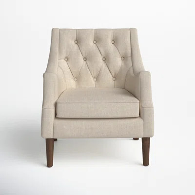 Anatonia 29.25" Wide Tufted Wingback Chair | Wayfair North America