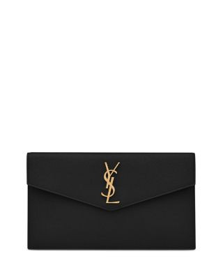 Saint Laurent Uptown Clutch in Grain Leather | Bloomingdale's (US)