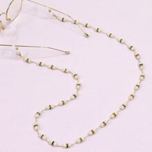 Faux Pearl Beaded Glasses Chain | SHEIN