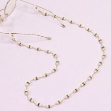 Faux Pearl Beaded Glasses Chain | SHEIN