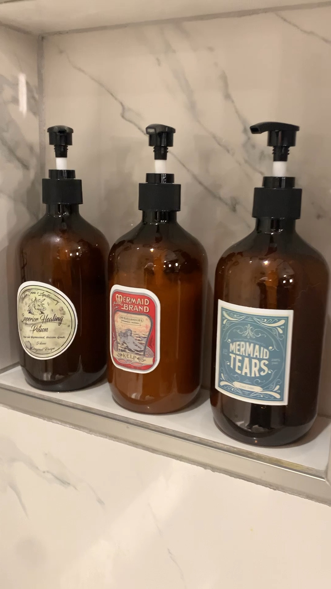 Refillable Plastic Apothecary bottles with Gothic Apothecary waterproof labels #homedecor #bathroomdecor #gothic #gothicdecor #eclecticdecor

#LTKstyletip #LTKunder50 #LTKhome