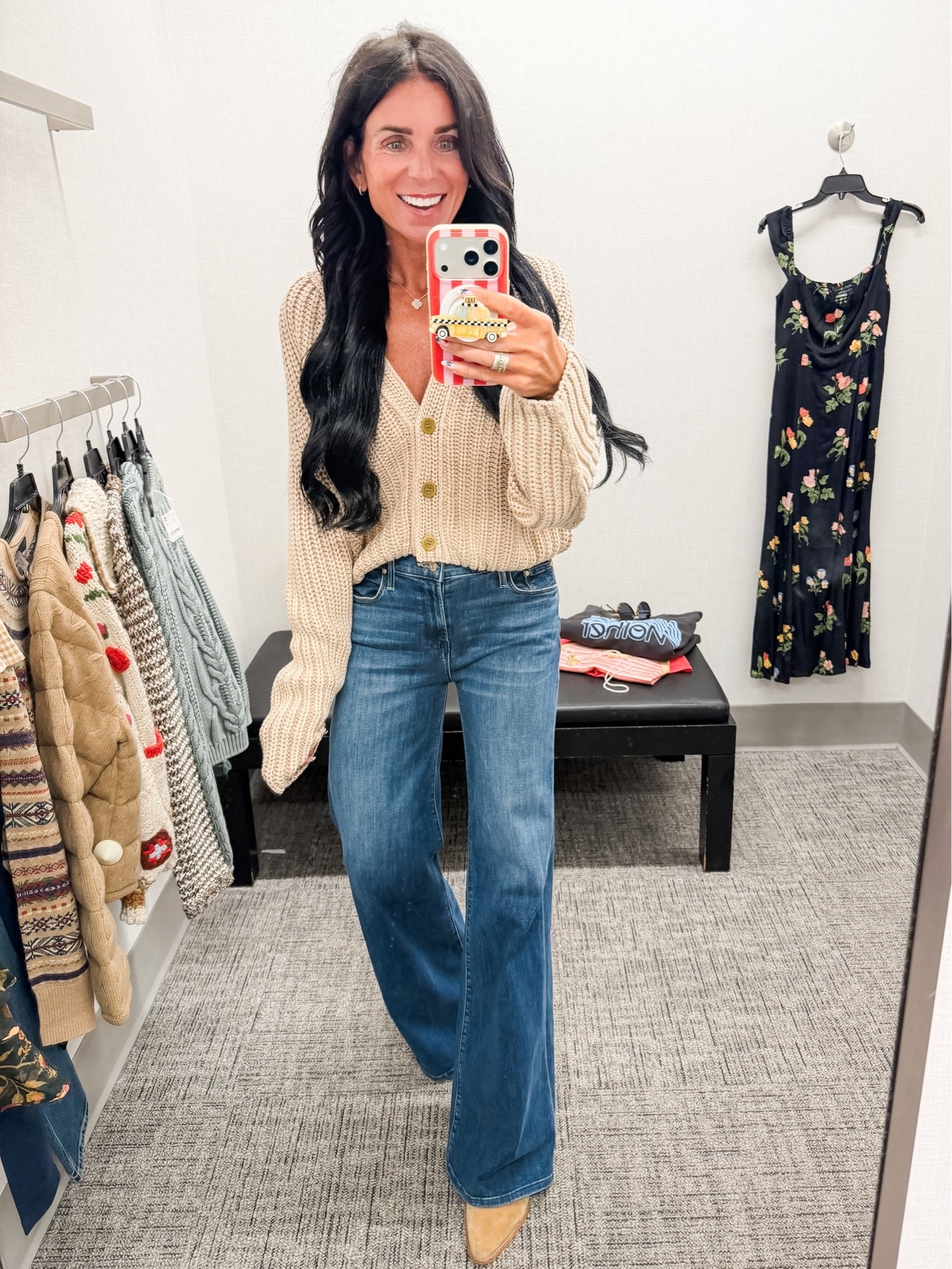 My favorite sweater from the nsale 
@nordstrom small sweater 
25 mother denim

#LTKootd #LTKSeasonal #LTKSaleAlert