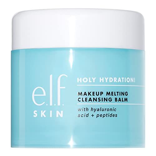 e.l.f. Holy Hydration! Makeup Melting Cleansing Balm, Face Cleanser & Makeup Remover, Infused wit... | Amazon (US)