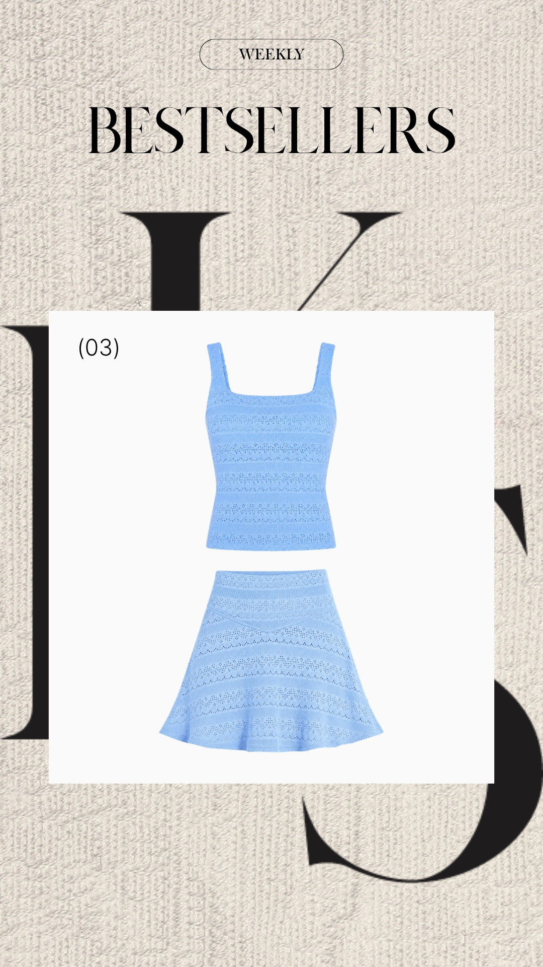 Weekly Bestseller 03. - Target Matching Blue Eyelet Set

Both pieces are sold separately, but are really affordable, and you can also mix and match these with other activewear to create additional looks! 

 #LTKdayinmylife #LTKootd #LTKActive