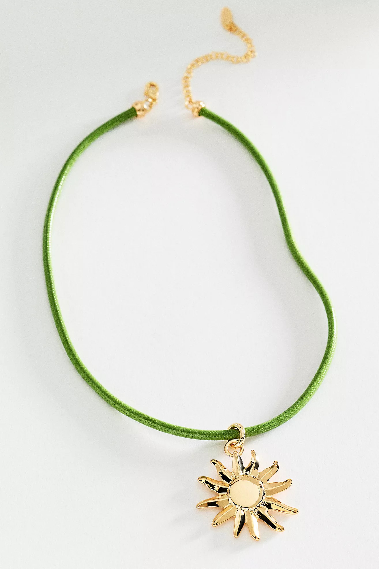 Corded Sun Pendant Necklace | Anthropologie (US)