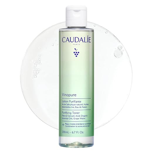 Caudalie Vinopure Salicylic Acid Pore Minimizing Toner | Amazon (US)