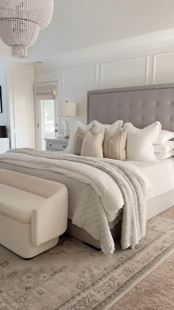 Starting the day with making your bed makes for a great end of the day! home decor bedroom decor linen bedding platform bed glass lamp good habit

#LTKStyleTip 

#LTKHome