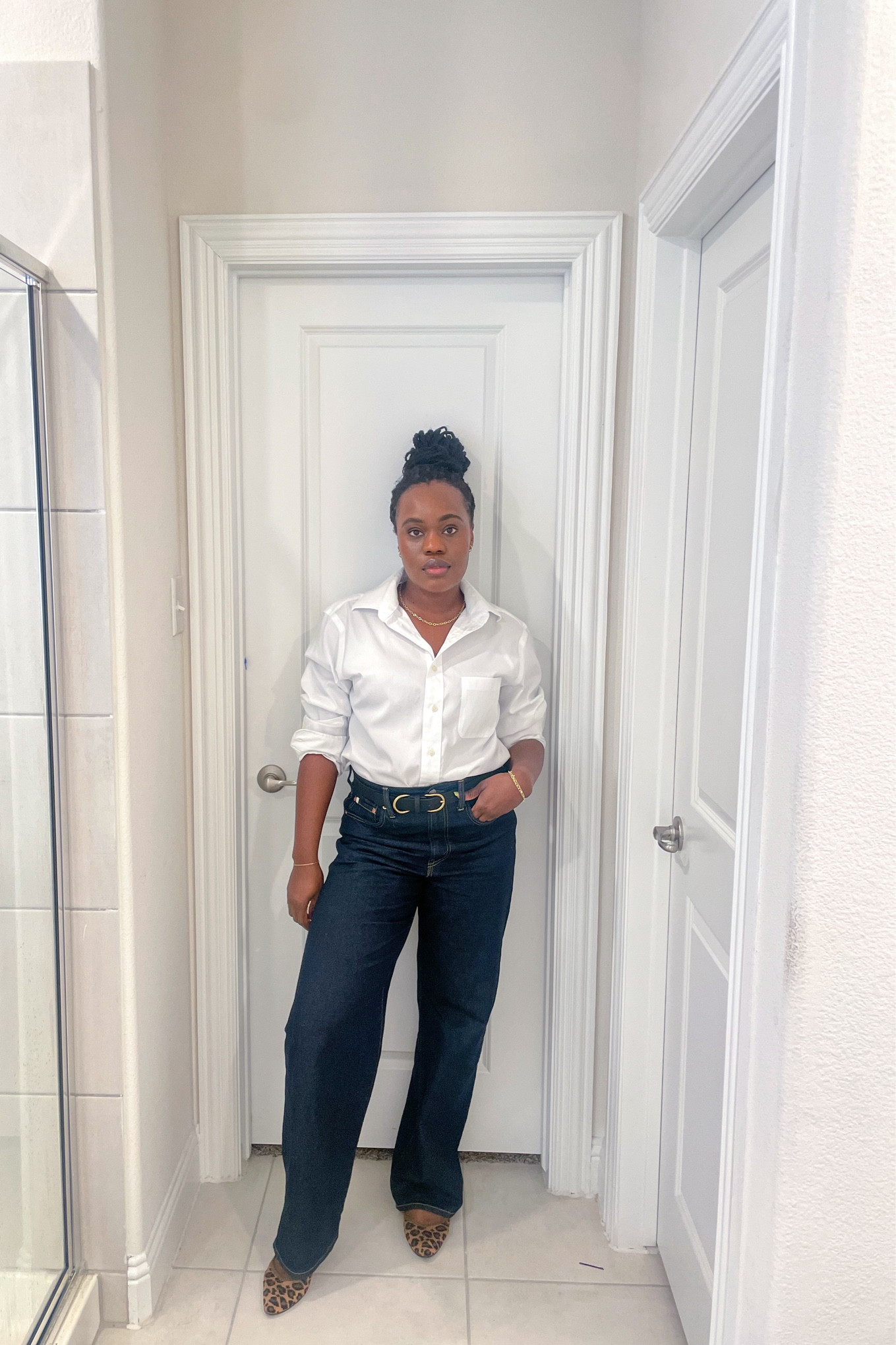 Button down moment 

#LTKStyleTip #LTKWorkwear #LTKMidsize