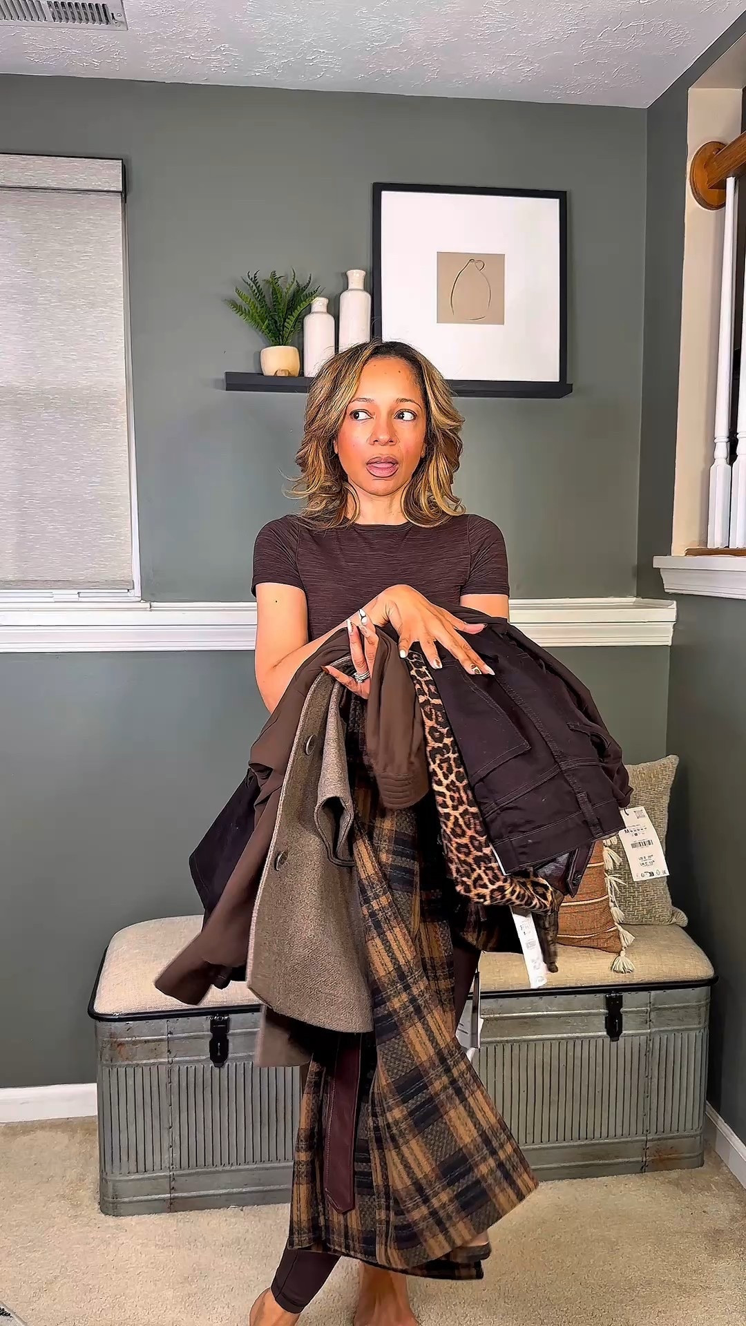 neutral-girl heaven ✨a little try-on haul featuring all the shades of poop (aka my entire wardrobe palette 😂). winter neutrals, everyday basics, and easy pieces you can mix + match if you live in a capsule-wardrobe world like me.

rounded up everything i tried on plus a few other neutral faves i love. wearing a size medium in the tops, xs-s in the coat, small in the cardigan and size 6 in the pants (waiting for the size 4 to arrive so I exam compare fit) 💕

#LTKWorkwear #LTKFindsUnder100 #LTKFindsUnder50