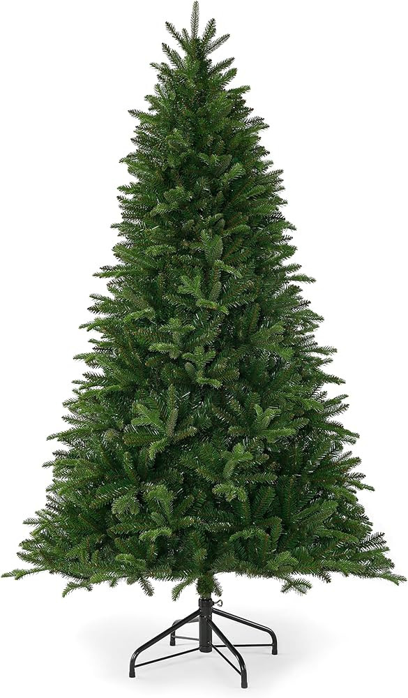 KING OF CHRISTMAS 9' Scarlet Fir Artificial Christmas Tree Unlit | Amazon (US)