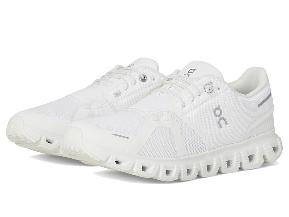 On Cloud 6 Women's Shoes White/White: 6.5 M, Textile | Zappos.com