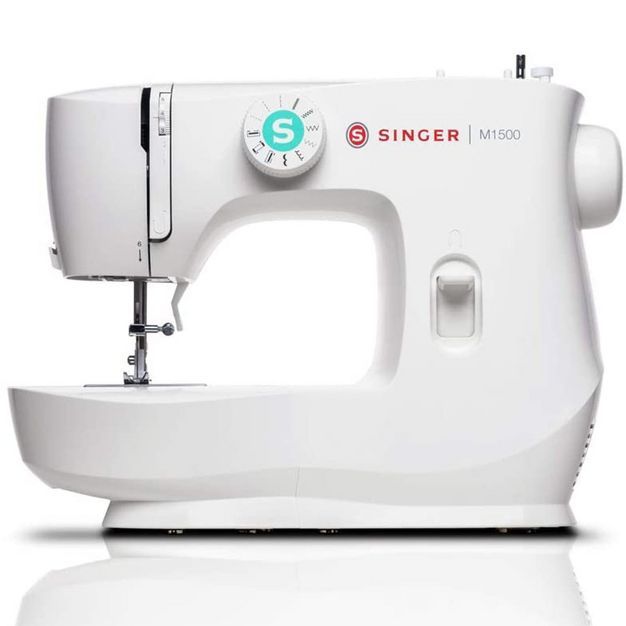 Singer M1500 Portable Sewing Machine with 57 Stitch Applications, Pack of Needles, Bobbins, Seam ... | Target