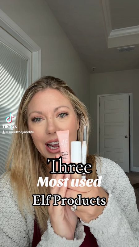 My top 3 most used @elfcosmetics 
1. Hydrating camo concealer
2. Instant lift brow pencil 
3. Halo Glow beauty wand blush 

#LTKbeauty #LTKVideo #LTKGiftGuide
