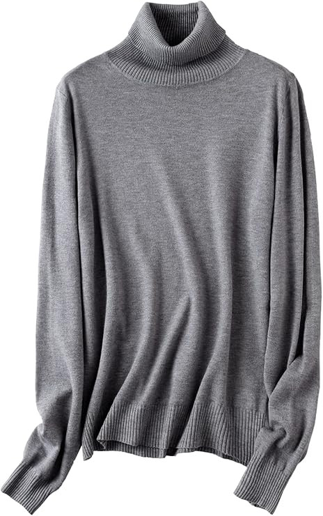SANGTREE Women's Soft Turtleneck Sweater | Amazon (US)