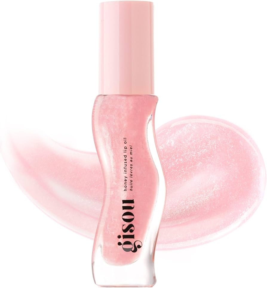 Gisou Honey Infused Hydrating Lip Oil, Nourishing Lip Moisturizer for Dry Lips, High Shine, Smoot... | Amazon (US)