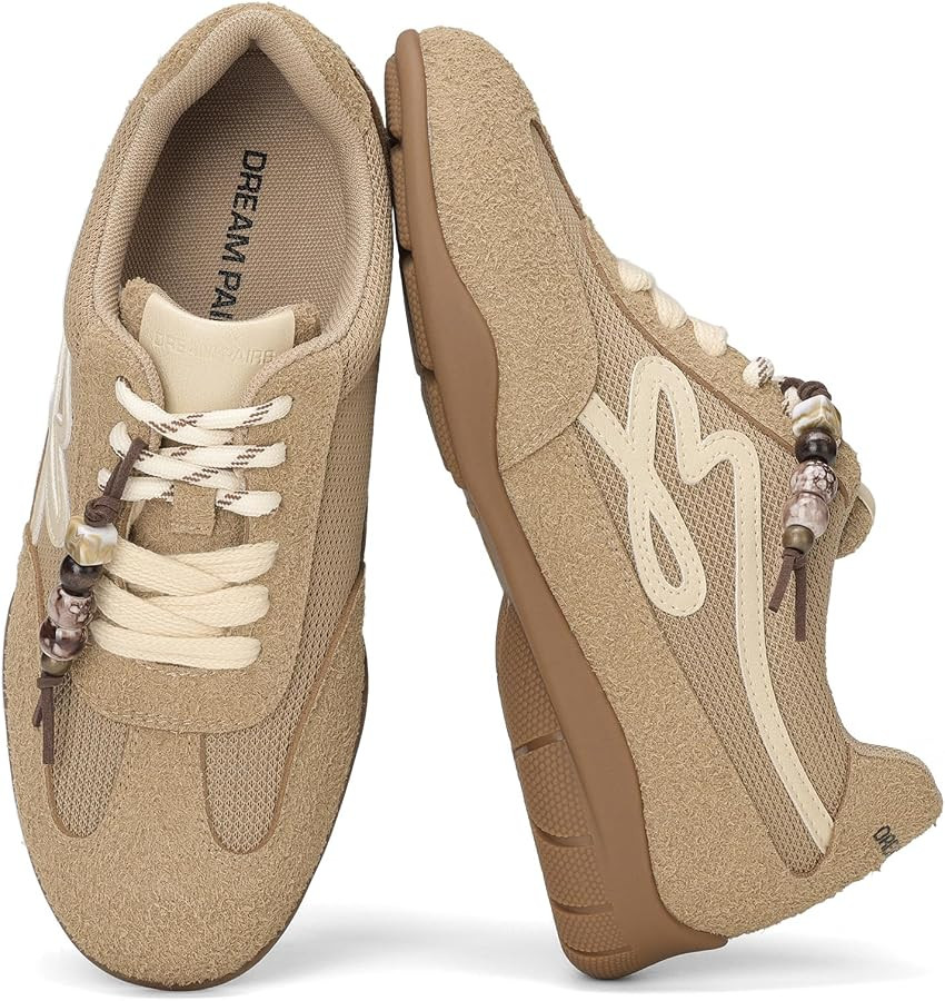 DREAM PAIRS Women's Retro Sneakers Comfort Walking Shoes | Amazon (US)
