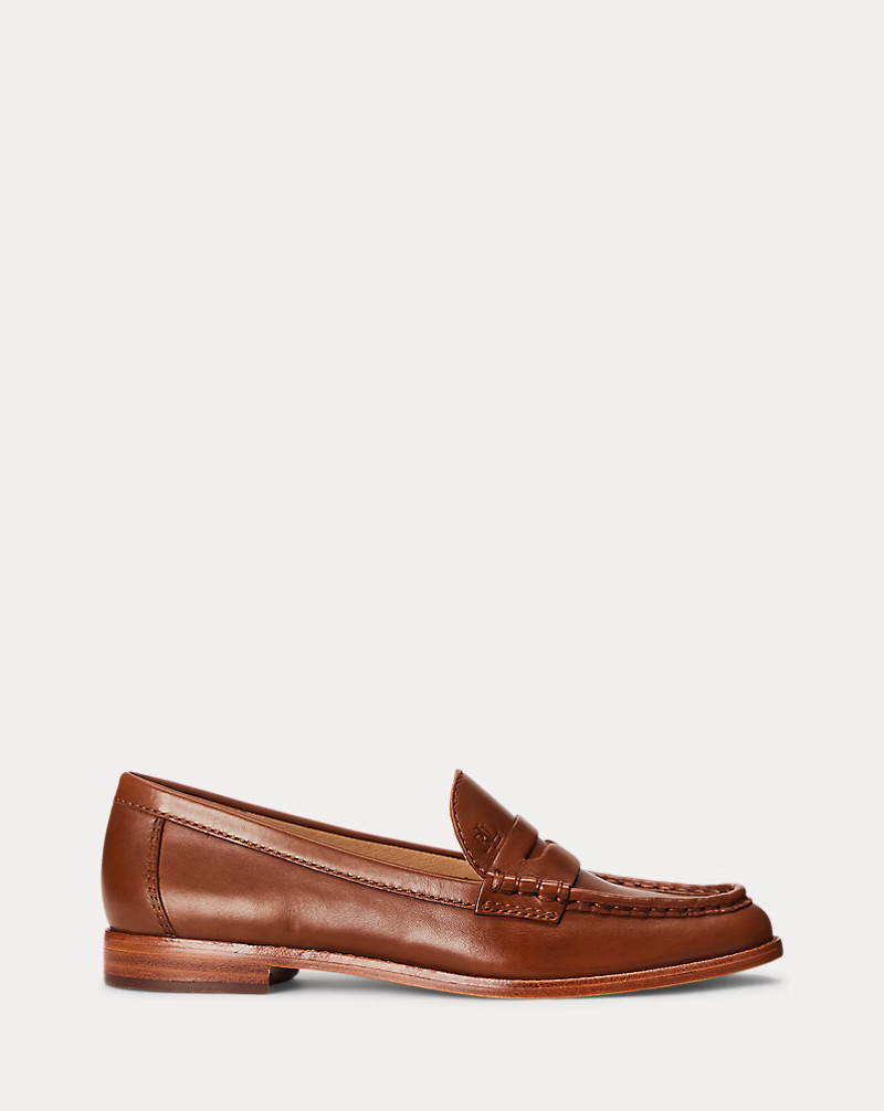 Loafer Wynnie aus poliertem Leder | Ralph Lauren (DE & AT)