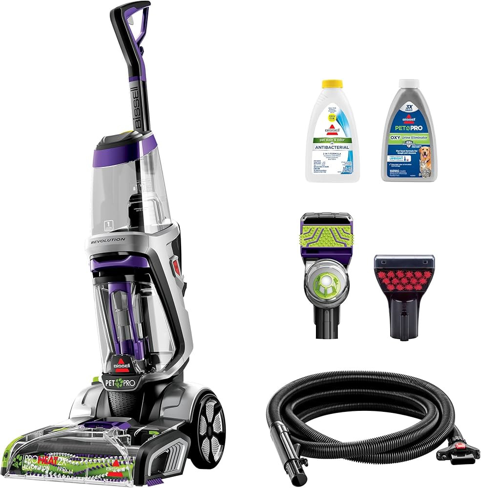BISSELL ProHeat 2X Revolution Pet Pro Plus, 3588F, Upright Deep Cleaner | Amazon (US)